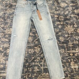 Ksubi Light Blue Denim with Graphic Patch